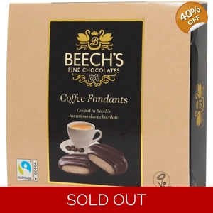 Beech's Coffee Fondant Creams in Dark Chocolate - 90g Gift Box